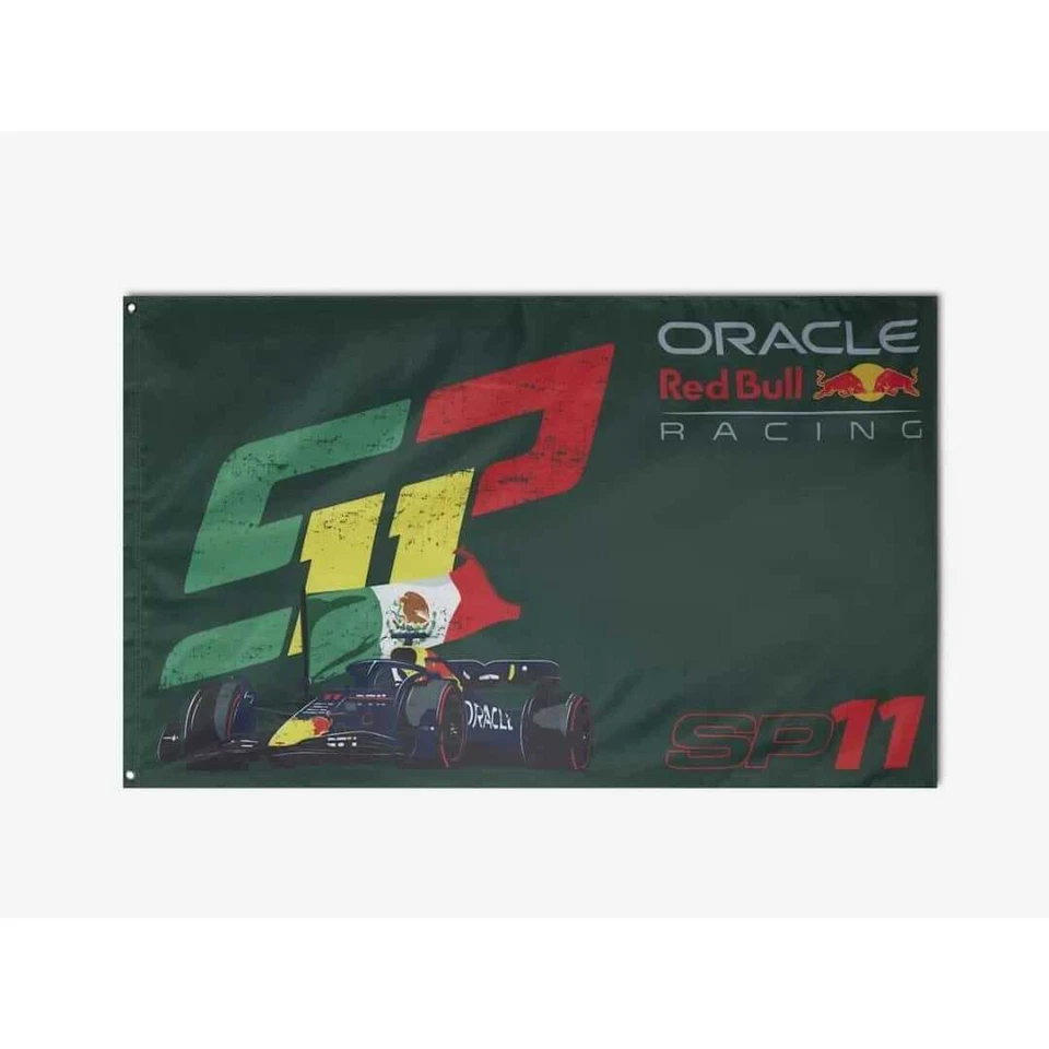 Red Bull Racing F1 Sergio "Checo" Perez Flag - Image 1 of 1