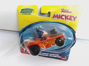 Disney Junior Mickey And The Roadster Racers Mickey's Flaming Coupe Die-Cast - Picture 1 of 7