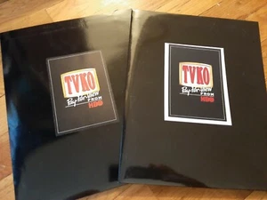 Evander Holyfield - Lennox Lewis 1 AND 2 OFFICIAL PRESS KITS! Boxing press only! - Picture 1 of 4