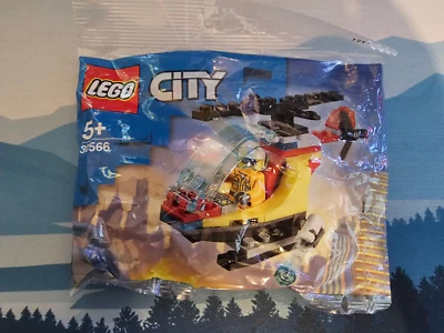 Lego City Fire Helicopter 30566 Polybag - Brand New & Sealed - Image 1 of 2