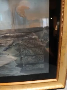 Hand Crafted Laser Engraved Wall Picture ( Footprints) 8" X 10" Very Nice Frame. - Picture 1 of 6