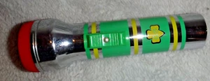 GIRL SCOUT FLASHLIGHT CHROME VINTAGE BMG - BRIDGEPORT METAL GOODS CONN. U S A - Picture 1 of 5
