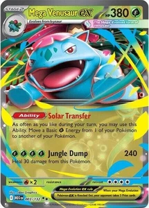 Mega Venusaur EX 003/132 | Mega Evolution | Double Rare | NM Pokémon Card - Picture 1 of 1