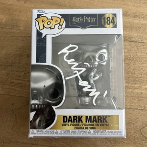 Ralph Fiennes Signed Voldemort Funko 184 Dark Mark - Harry Potter w/COA Holo - Picture 1 of 5