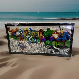 Marvel Spiderman Superman Batman Vielfraß Hulk Ironman Poster 10x 20" - Bild 1 von 7