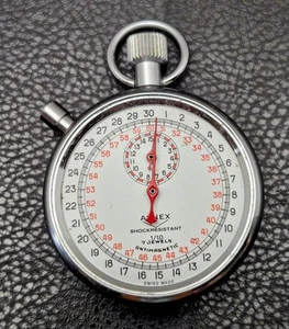 Cronómetro vintage Swiss Made Arnex 7 joyas 1/5 ¡NECESITA CUBIERTA REEMPLAZADA FUNCIONA! - Imagen 1 de 3