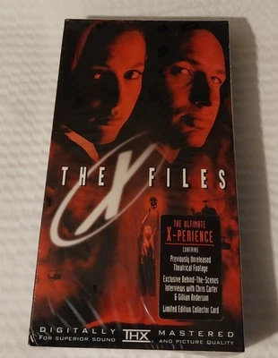 The X-Files Movie - VHS 1998 THE ULTIMATE X-PERIENCE - Unreleased Footage SEALED - Imagem 1 de 2