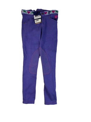 Pantalones de montar Ovation Kids Jumping Love Schooler púrpura rosa talla L nuevos con etiquetas Foto 1 de 4