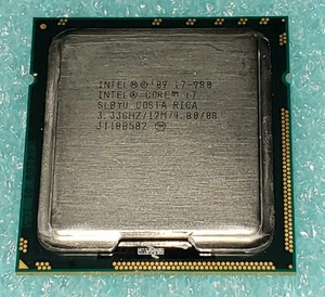 Intel Core i7-980 3.33GHz LGA 1366 SLBYU 6-Core 12-Thread 12M 130W Processor - Picture 1 of 2