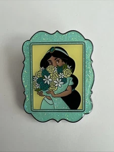 Disney - Loungefly - Jasmine - Princess Portraits Glitter Frames Aladdin Pin E5 - Picture 1 of 2