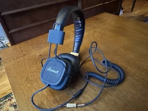 GENUINE ORIGINAL Marshall MAJOR II Wired On-Ear Black Headphones - Zdjęcie 1 z 7