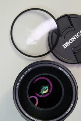 Lente asférica Bronica Zenzanon PE 45-90 mm f/4-5,6 para ETR ETRS ETRSi Foto 1 de 4