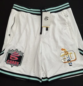 Under Armour X NBA Jam Steph Curry Basketball Shorts Mens Sz L New 1387878 100 - Picture 1 of 2