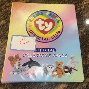 Ty Beanie Babies Official Collector's Album Cards Album “C” - Picture 1 of 19