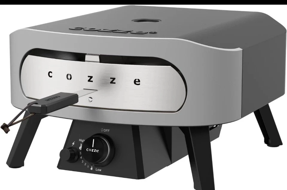 Cozze Forno Pizza a Gas 13” CLASSIC 30mbar Acciaio Inox Pietra + Termometro 🔥✅ - Immagine 1 di 4