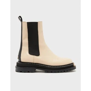 NEU Sandro Liam Ecru Leder Chelsea Boots 36 - Bild 1 von 9