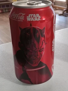 STAR WARS DARTH MAUL COCA COLA COKE CAN UNOPENED LIMITED EDITION 2025 - Picture 1 of 1