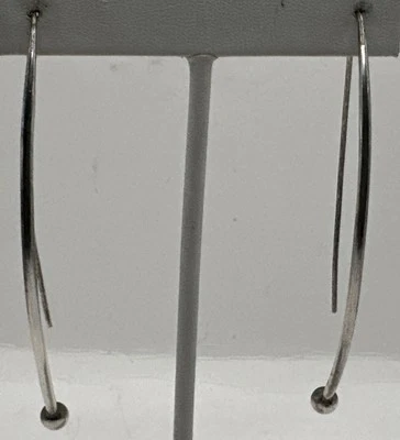 Sterling Silver Silpada Wire Threader Balancing Act Earrings (5.71gr) - Image 1 of 4
