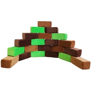 Wonder Space Plush Foam Blocks - Nursery Building & Stacking Toys for Toddler... - Picture 1 of 6