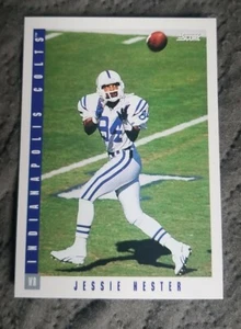 1993 Score Football #196 Jessie Hester - Indianapolis Colts  - Picture 1 of 2