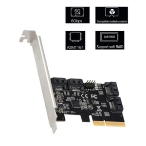 Extender PCIe Converter PCI Express Expansion Card PCI E Sata Card Controller - Picture 1 of 6