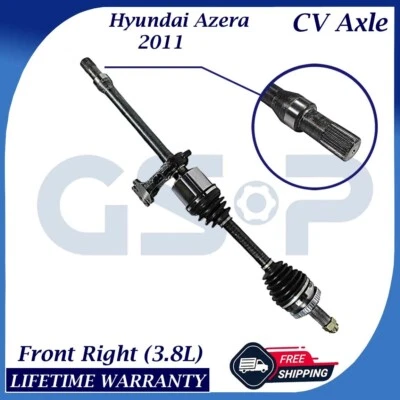 GSP OEM Front Right CV Axle For 2011 Hyundai Azera 3.8L Lifetime Warranty — 第 1/4 张图片