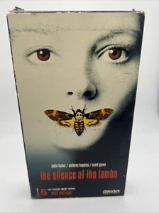 The Silence Of The Lambs 1990 Orion Pictures VHS Tape w/ Sleeve - Picture 1 of 12
