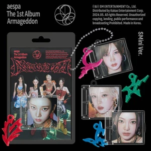 aespa Armageddon The 1st Album SMini Ver Random NFCCD+Photocard+Etc+Tracking Num - Imagen 1 de 4