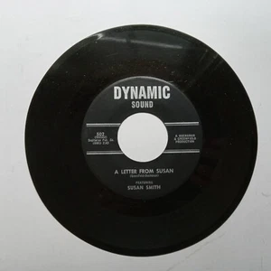 45 RPM Record   SUSAN SMITH     A Letter From Susan  NOVELTY CUT IN  GREAT - Bild 1 von 3
