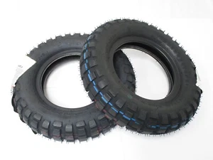 New Honda Z50A Z50JZ Z50R Pair of Bridgestone TW2 3.50-8 Trail-Wing2 Tyres - Picture 1 of 6