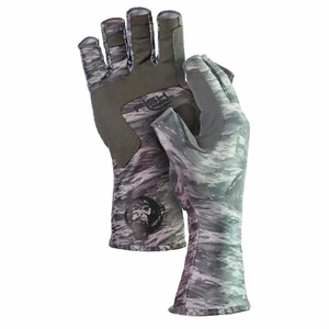 Fish Monkey Per Fishing Gloves FM11 1/2 Guide Glove Gray Water Camo CHOOSE SIZE - Picture 1 of 1