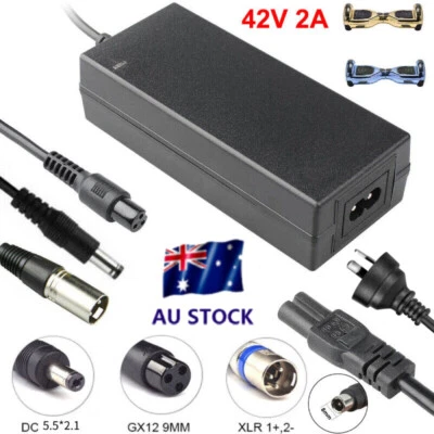 42V 2A Charger Adapter For 36V Li-ion Battery Ebike Electric Bicycle Scooter AU - image 1 of 4