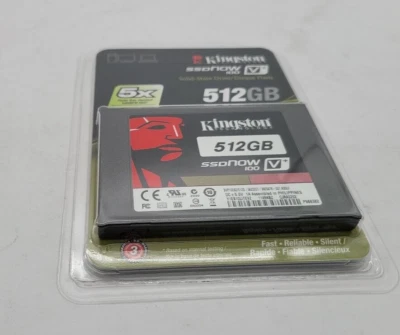 Kingston 512GB SSD Now 100 V+ SATA 2.5" -SVP100S2-SSD Solid State Drive - Image 1 of 3