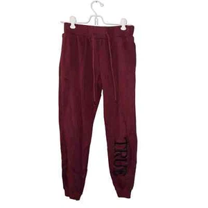 True Religion Kids Sweatpants Elastic Waist Drawstring Embroidered Red Size XS - Picture 1 of 5