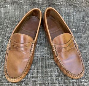 Quoddy Penny Driver (Whiskey color, Men's 9.5D)
