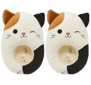 Squishmallows Kinder Cam die Katze Plüsch Hausschuhe Jungen Mädchen Größe 11/12 Neu mit Etikett - Bild 1 von 5