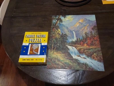 Vintage Perfect Picture Puzzle Song of the Mountains 375+ pieces 1940s 1950s - Image 1 of 4