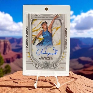 Caroline Wozniacki 2024 Topps Royalty Tennis Superior On-Card Auto #35/75 - Picture 1 of 2