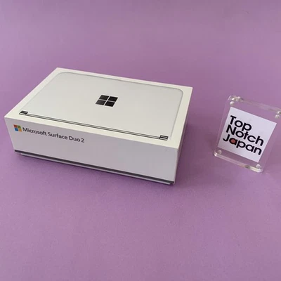 Microsoft Surface Duo 2 SIM Unlocked 8GB 128GB Glacier White NEW - Image 1 of 4