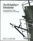 Architektur-Modelle  Buch