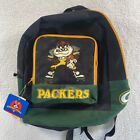 NWD Vintage Looney Tunes Green Bay Packers Backpack Tamanian Play Football NFL
