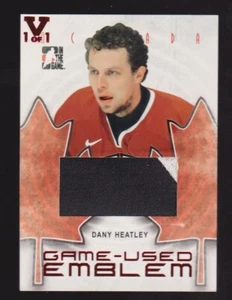 2007-08 ITGO Canada Embleme #GUE73 Dany Heatley 1/1 VAULT 2 color - Bild 1 von 1