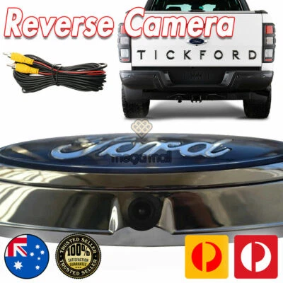 Rear Tailgate Reverse Camera Housing Bezel & Emblem For Ford Ranger PX 2012-2022 - Image 1 of 4
