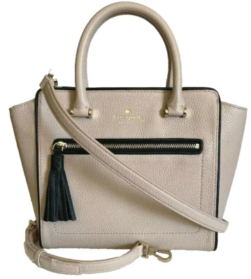 Nuevo Bolso Kate Spade Allyn Chester Street Cuero Cálido Beige Multi Foto 1 de 4