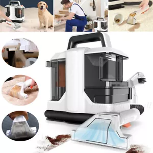 Macchina Pulitore Tappeti Portatile Potente Pulizia Macchie Profonde per Divano Pet Auto - Foto 1 di 9