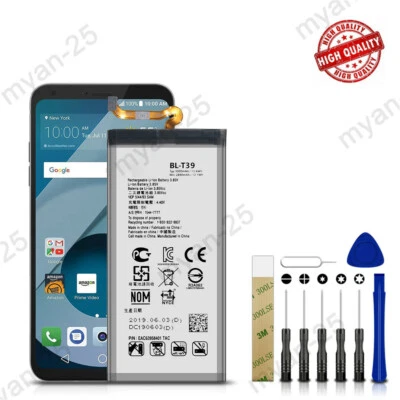 Batería de repuesto para US Cellular LG K40 LM-X420QM BL-T39 3000mAh 3,85V Herramientas Foto 1 de 4