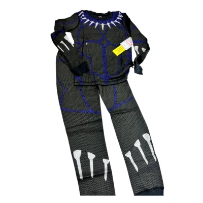 Marvel Black Panther Costume Pajama PALS for Boys size 10 – NEW - Image 1 of 4