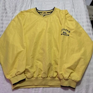 Vintage Cutter And Buck Long Sleeve Pullover Crewneck Windbreaker Mens Size XL - Picture 1 of 9