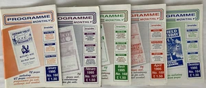 5 COPIES OF PROGRAMME MONTHLY~ JANUARY TO APRIL AND DECEMBER 1995 - Picture 1 of 6