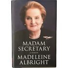 Madam Secretary Of State Memoir Signed Madeleine Albright 2003 Large Print HCDJ